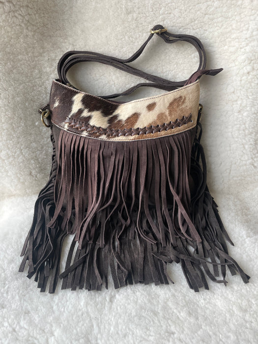 Suede and Hide, Tassle trim bag