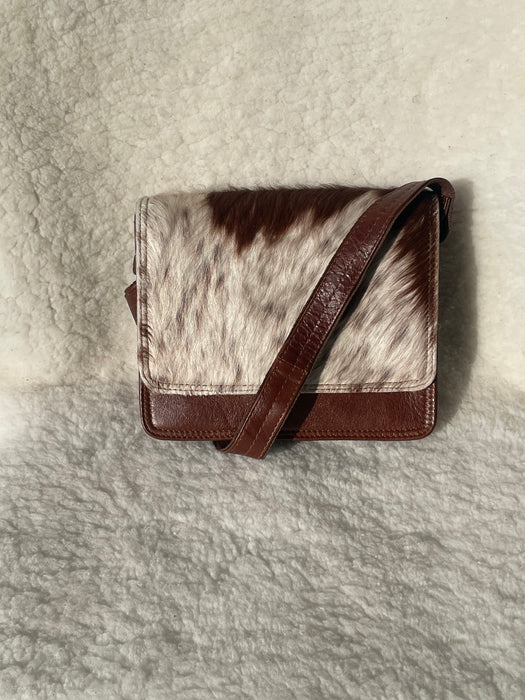 Leather & Hide Square Handbag