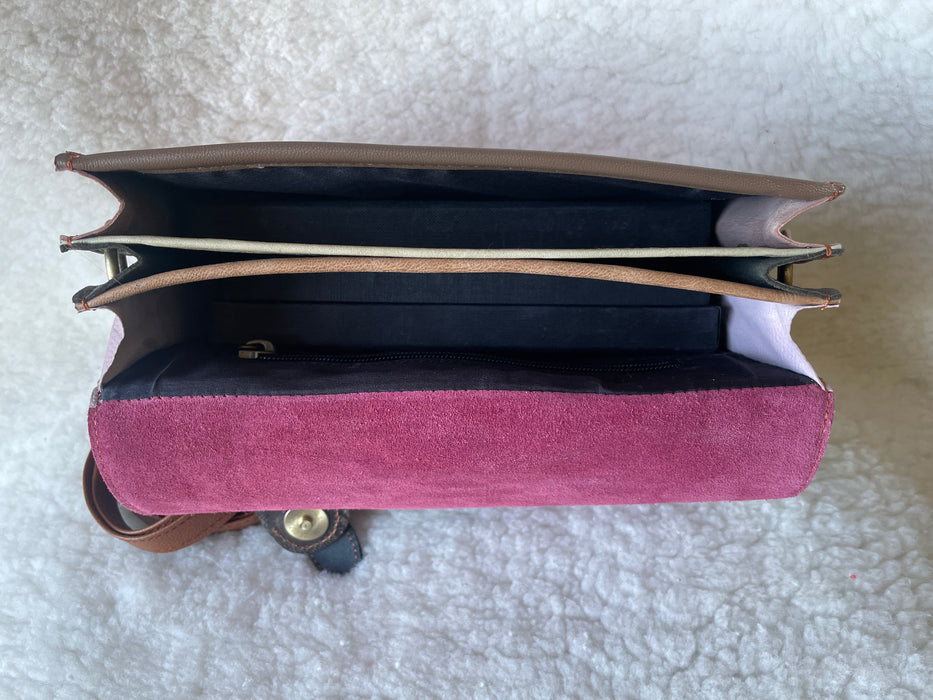 Handcrafted, Recycled Leather, Suede & Hide Bags.