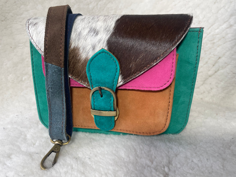 Handcrafted, Recycled Leather, Suede & Hide Bags.
