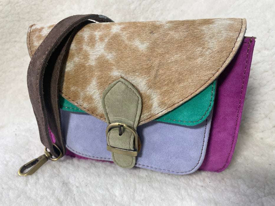 Handcrafted, Recycled Leather, Suede & Hide Bags.