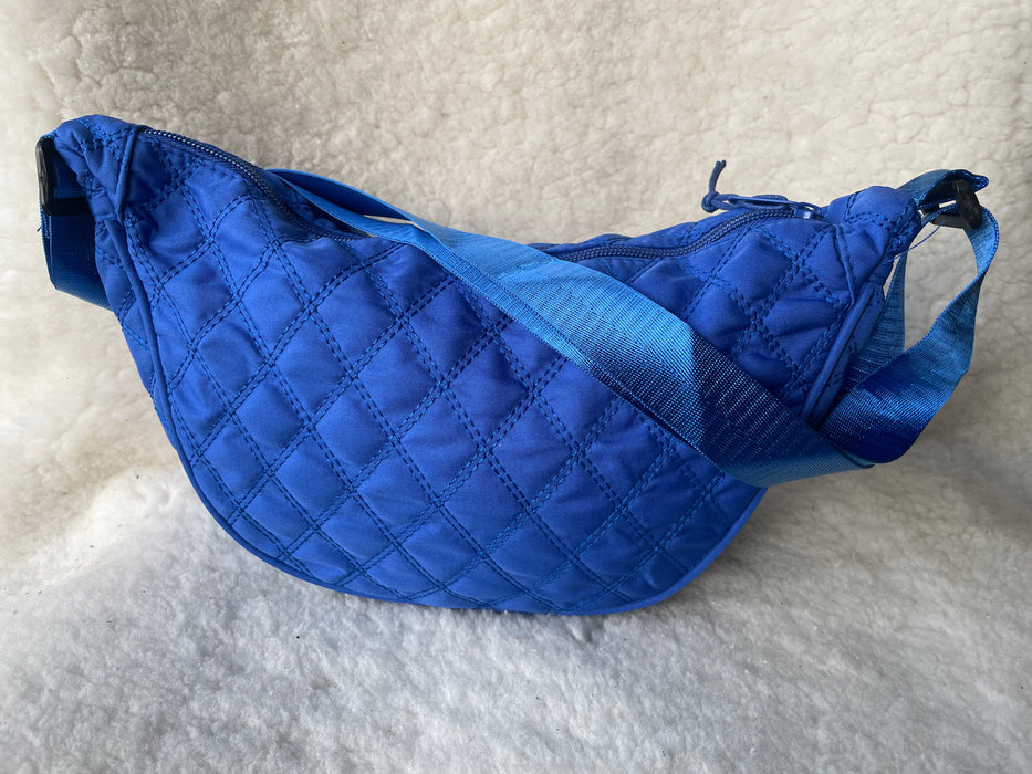 Half-Moon Quilted Nylon Sling Bags