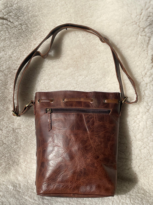 Drawstring, Leather & Hide Bag