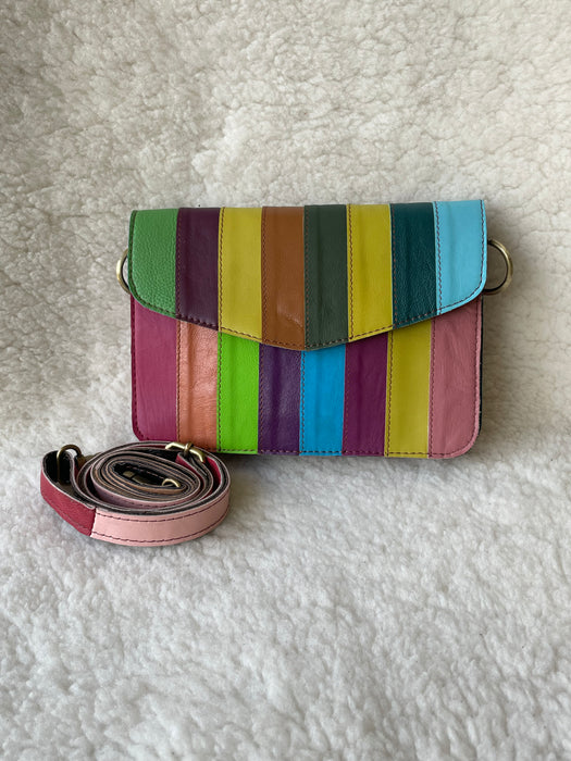 Recycled, Multi-Coloured, Leather Bags