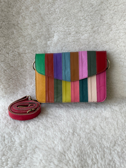 Recycled, Multi-Coloured, Leather Bags