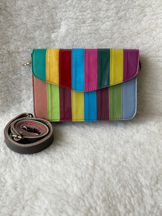 Recycled, Multi-Coloured, Leather Bags