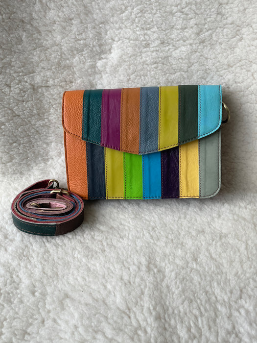Recycled, Multi-Coloured, Leather Bags