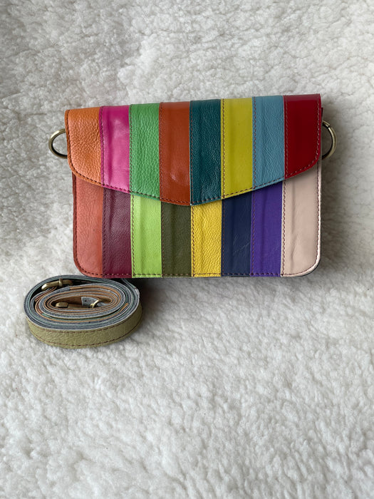 Recycled, Multi-Coloured, Leather Bags