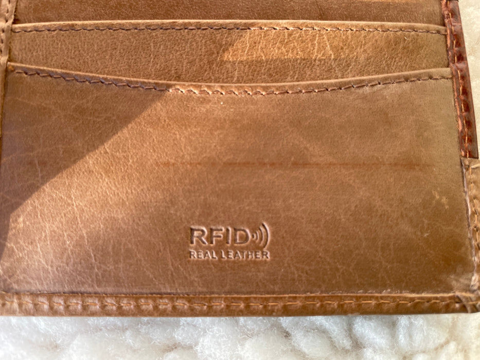Genuine Leather, Bifold Wallet