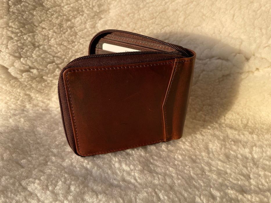 Genuine Leather, Bifold Wallet