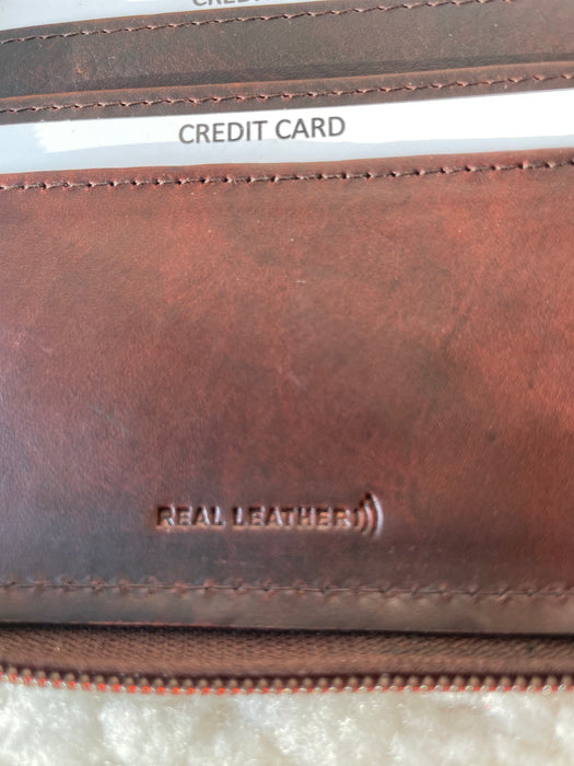 Genuine Leather, Bifold Wallet