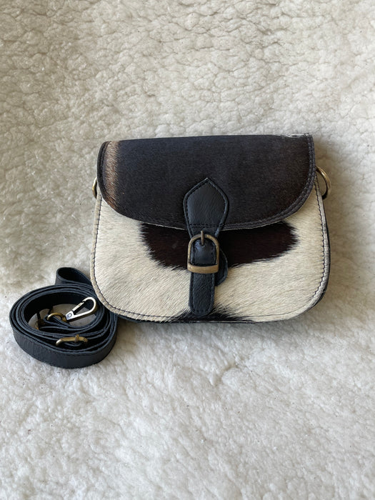Leather & Hide Small Buckle bag